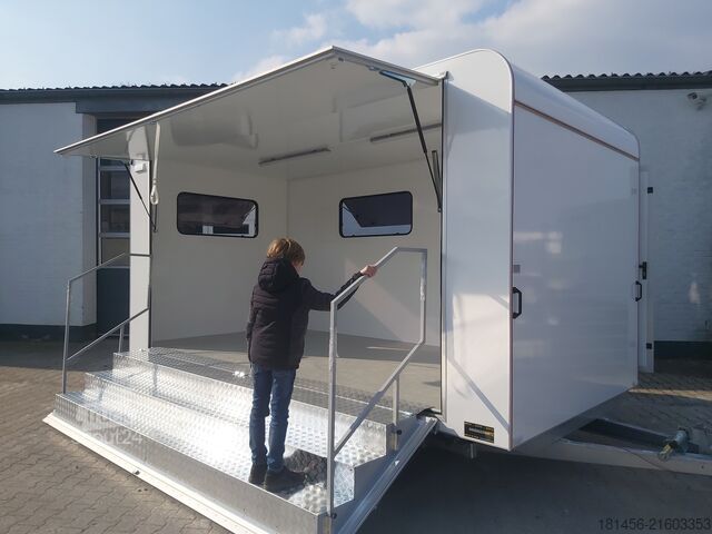 Vending trailer Other Messe Presentation Sale Marketing Event Verkaufsanhänger mit Fenster Tür verfügbar