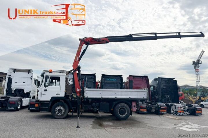 Кран, змонтований на вантажівці MAN MAN 19.343 4x2 PK 16002