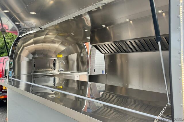 торговий причіп Airstream Food Truck Imbissanhänger Foodtruck