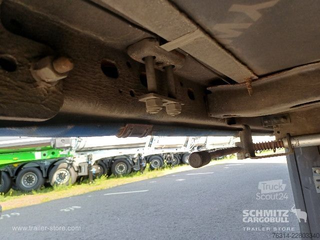 Atvērta puspiekabe ar tentu Schmitz Cargobull Curtainsider Standard Staplerhalterung Getränke