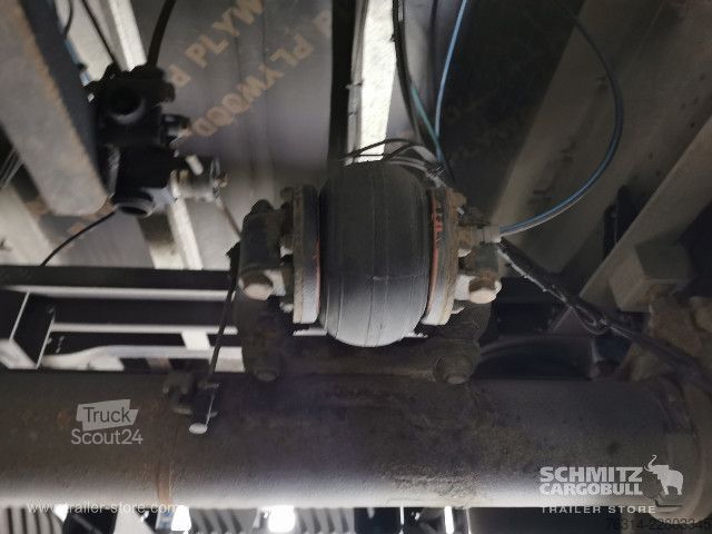 Atvērta puspiekabe ar tentu Schmitz Cargobull Curtainsider Standard Staplerhalterung Getränke