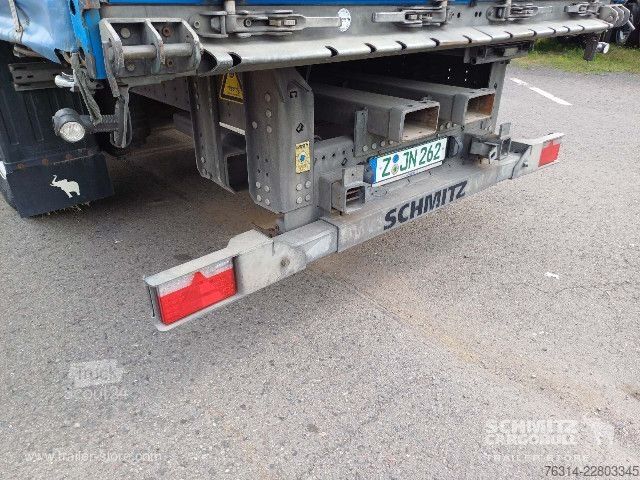 Atvērta puspiekabe ar tentu Schmitz Cargobull Curtainsider Standard Staplerhalterung Getränke