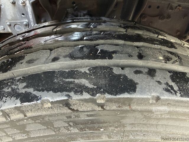 Φορτηγό με επίπεδη καρότσα Mercedes-Benz Actros 2535 6X2 HMF 2420 bis 25 Meter