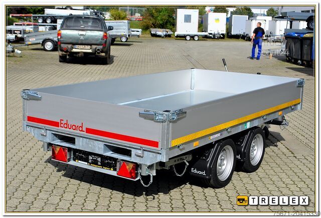 Trosmerni kiper prikolica Eduard K 3116 2700 kg Elektrohydraulik Rampen B