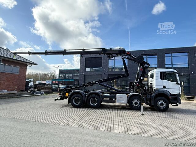 Hook arm system MAN TGS 41.440 MAN TGS 41.440 8x4 Abrollkipper + Kr...