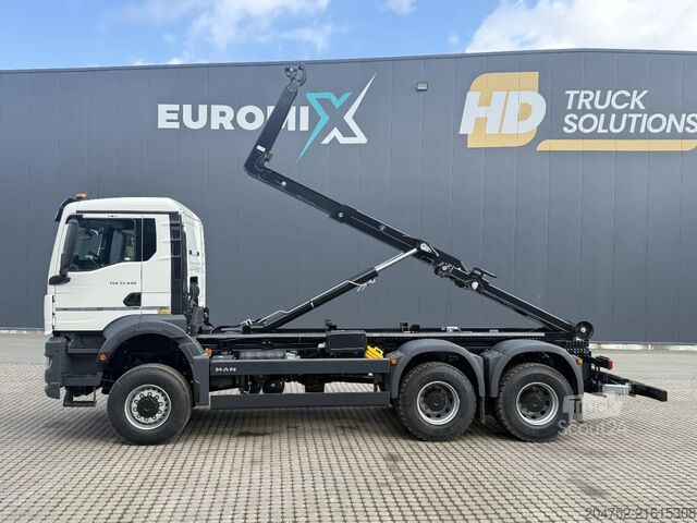 Hook arm system MAN TGS 33.440 MAN TGS 33.440 6x6 Euro6e Hyva - Hia...