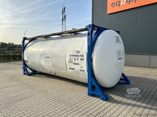 حاوية صهريج Consani 20FT SWAPBODY 31.111L / UN PORTABLE T11 / L4BN ...