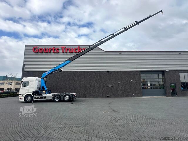 Crane truck Scania R490 6X2 TREKKER / SATTELZUG/TRACTOR UNIT/ CAMI...
