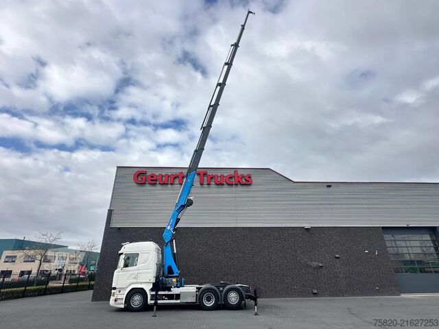 Crane truck Scania R490 6X2 TREKKER / SATTELZUG/TRACTOR UNIT/ CAMI...