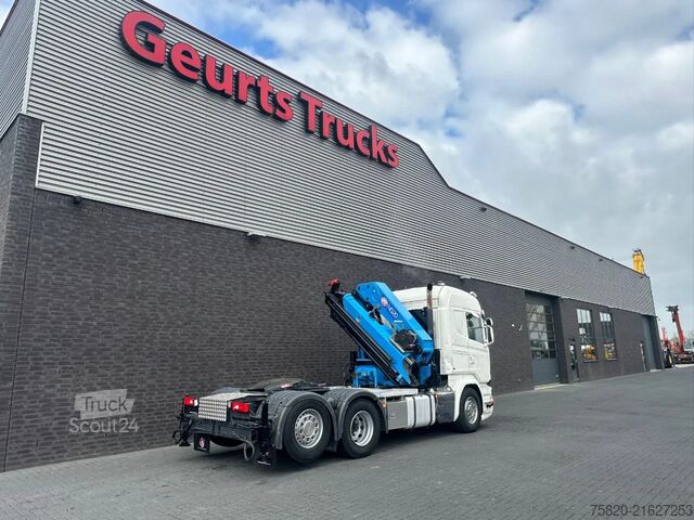 Crane truck Scania R490 6X2 TREKKER / SATTELZUG/TRACTOR UNIT/ CAMI...