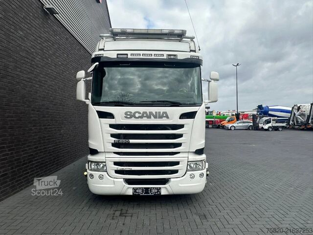 Crane truck Scania R490 6X2 TREKKER / SATTELZUG/TRACTOR UNIT/ CAMI...