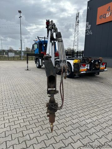 Sistema de braço de gancho MAN TGS 33.440 TGS 33.440 6x4 / HMF 1823 K3 Crane +...