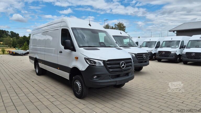 Komercijalno vozilo sa visokim krovom MERCEDES-BENZ Sprinter III Kasten  519 CDI RWD 4x 4 Allrad