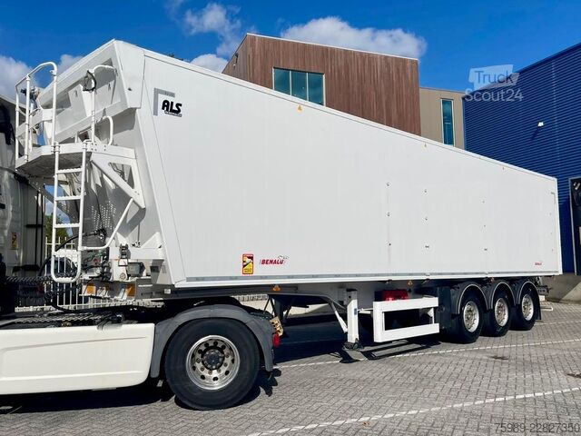 Ανατρεπόμενο φορτηγό Benalu BENALU 65 m3 volume 6380 kg, MERCEDES AXLES, DI...