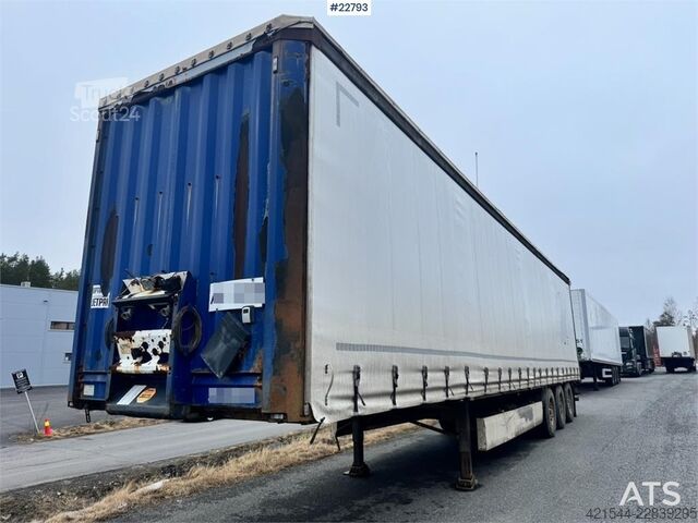 Posuvné plachty Krone curtain-side trailer