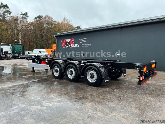 Vaihtolava-puoliperävaunu KÖGEL S24-2 BDF-Auflieger verlängerbar Liftachse *NEU*