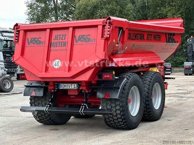 Tilhenger Krampe HP20 Halfpipe Kippmulde *Neuzustand*