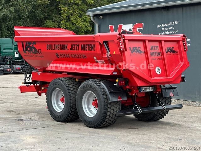 Tilhenger Krampe HP20 Halfpipe Kippmulde *Neuzustand*