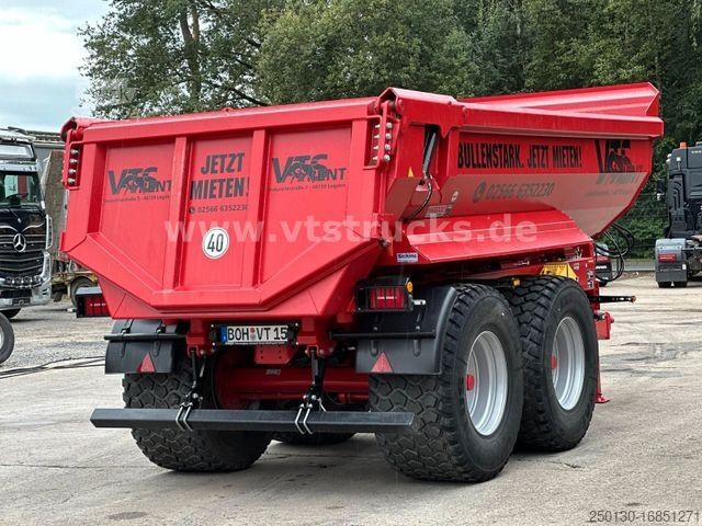 Tilhenger Krampe HP20 Halfpipe Kippmulde *Neuzustand*