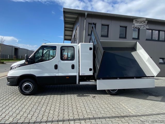 Furgón volquete trilateral IVECO Daily 50C18HD 3SKIPPER STAUKISTE AHK DIFFSPE LED