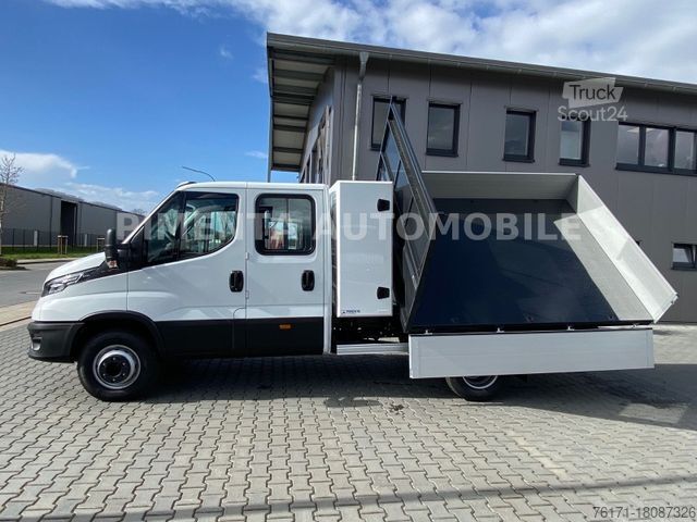 Furgón volquete trilateral IVECO Daily 50C18HD 3SKIPPER STAUKISTE AHK DIFFSPE LED