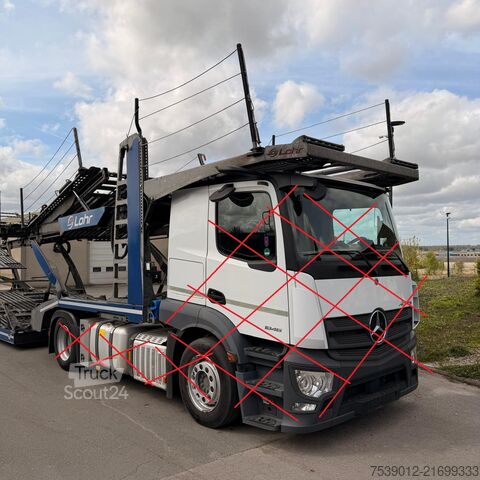 Car carrier trailer Lohr WXS 2018 new generation