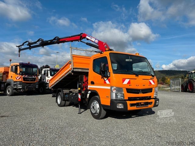 Otros MITSUBISHI Canter 7C18 Meiller Kipper*Kran*TOP