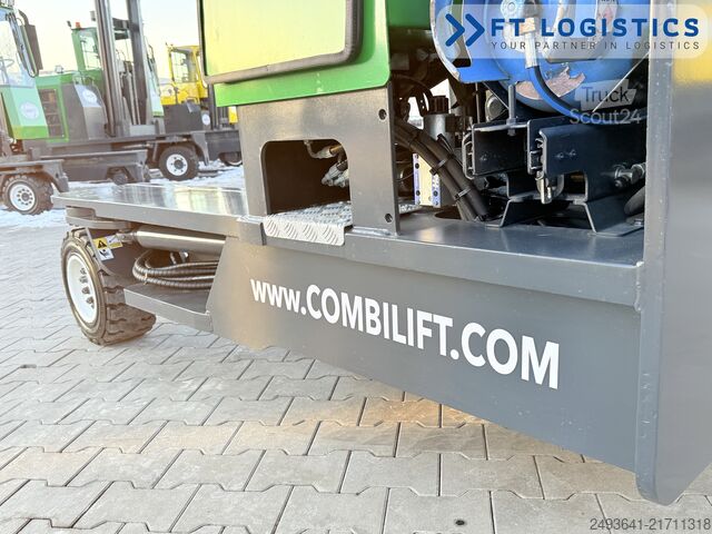 4-vejs gaffeltruck Combilift C4000 GAS TRIPLEX 5550 FREE LIFT CABIN