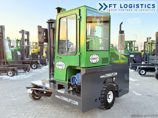 4-vejs gaffeltruck Combilift C4000 GAS TRIPLEX 5550 FREE LIFT CABIN