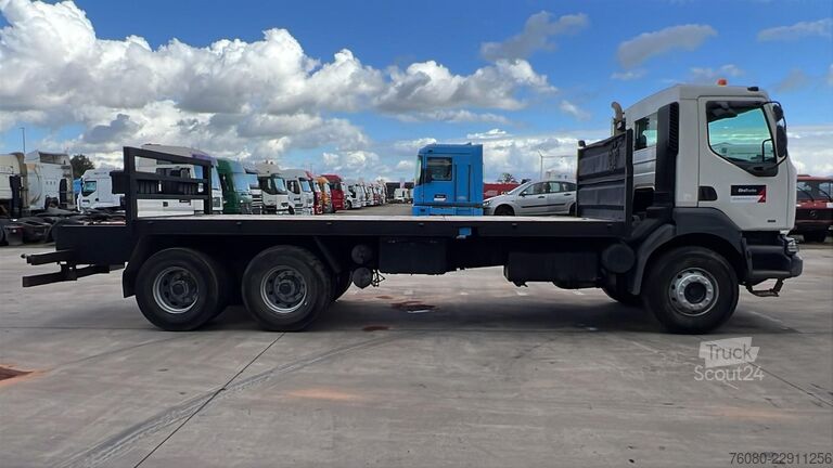  Renault KERAX 340 (POMPE MANUELLE / LAMES / BIG AXLE / ...