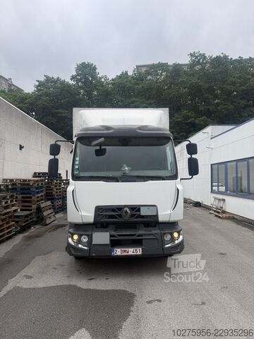 Nákladné auto s plochou korbou a plachtou Renault Trucks D240