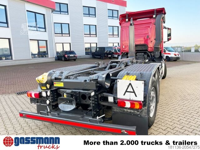 Φορτηγό γερανός roll-off Mercedes-Benz Antos 2545 L 6x2, Retarder, Lenk-/Liftachse