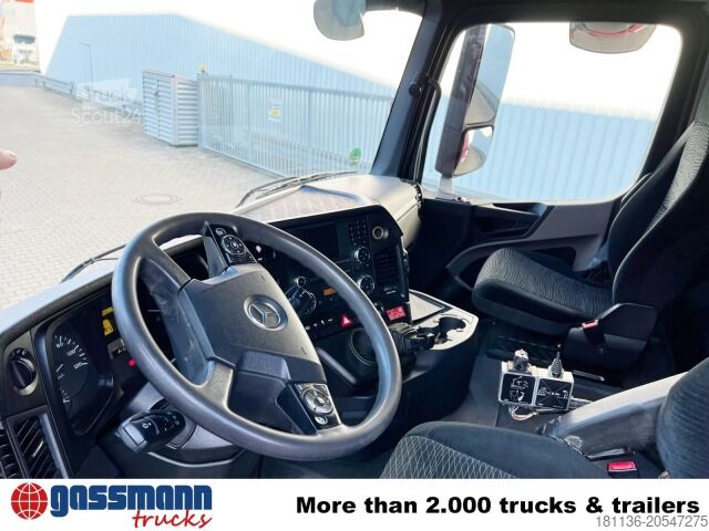 Φορτηγό γερανός roll-off Mercedes-Benz Antos 2545 L 6x2, Retarder, Lenk-/Liftachse