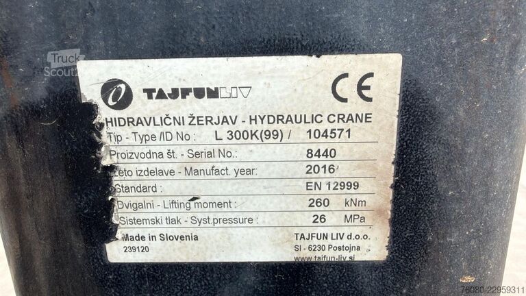 Standard-SZM Scania R580 (EURO 6 / FRENCH TRUCK / BIG HUB / 6X4 / T...