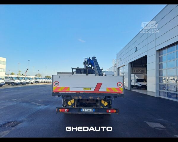 Tractora standard IVECO EUROCARGO 180E28 CON GRU PM E CASSONE FISSO