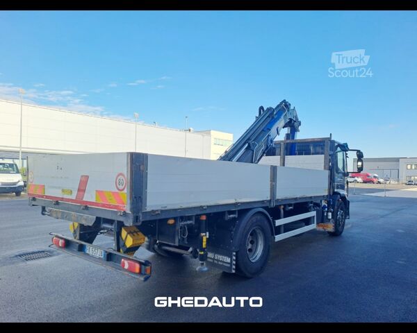 Tractora standard IVECO EUROCARGO 180E28 CON GRU PM E CASSONE FISSO