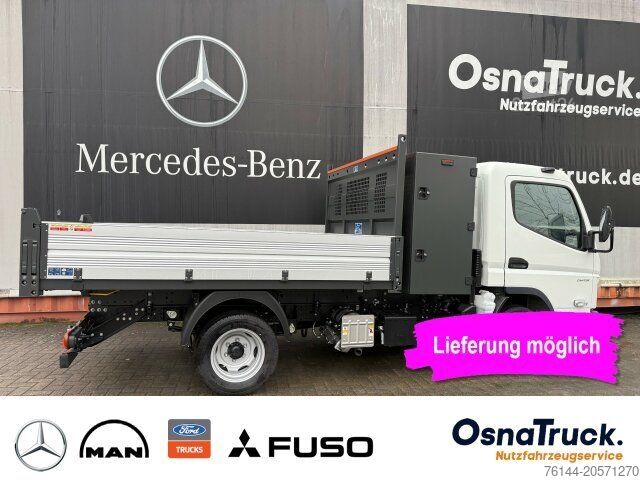 Billenőplatós furgon FUSO 3C15 AMT Hinterkipper+Box Klima,AHK3,5t,Diff.-Sp