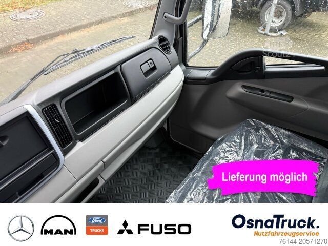 Transporter mit Kipper FUSO 3C15 AMT Hinterkipper+Box Klima,AHK3,5t,Diff.-Sp