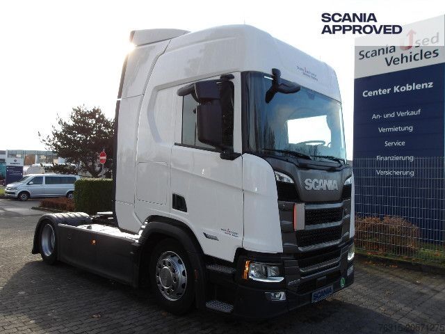 Cabeza tractora de gran volumen Scania R 460 EB - MEGA - HIGHLINE - 2x TANKs - ACC