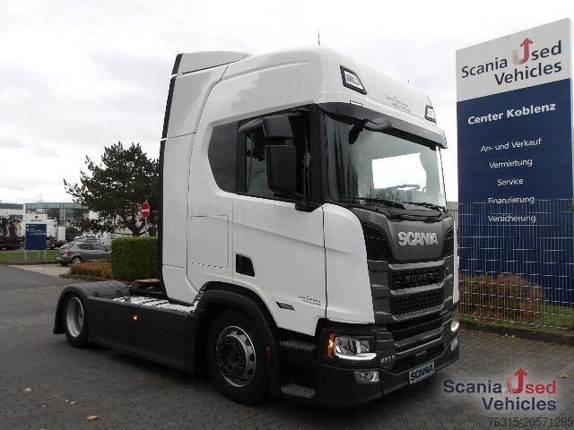 Gefahrgut LKW Scania R 460 EB - MEGA - HIGHLINE - 2x TANKs - ACC