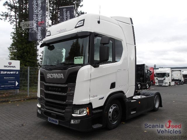 Gefahrgut LKW Scania R 460 EB - MEGA - HIGHLINE - 2x TANKs - ACC