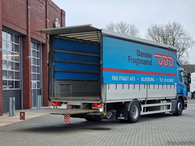 الخطط Scania P250 4x2 - Loadlift - Side boards - Full air - ...