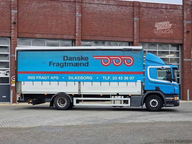 Tarpaulin Scania P250 4x2 - Loadlift - Side boards - Full air - ...