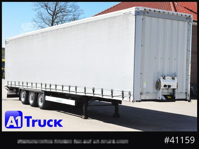 Открытый полуприцеп с тентом KRONE SD, Tautliner Mega, Liftachse, 4 x vorhanden