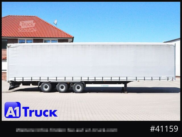 Открытый полуприцеп с тентом KRONE SD, Tautliner Mega, Liftachse, 4 x vorhanden