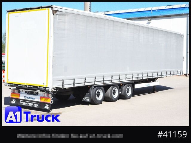 Открытый полуприцеп с тентом KRONE SD, Tautliner Mega, Liftachse, 4 x vorhanden