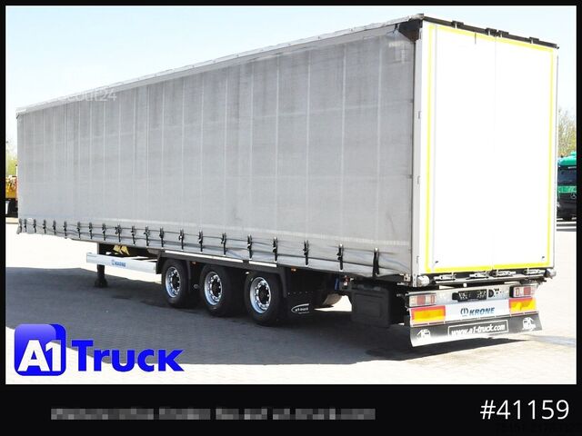 Открытый полуприцеп с тентом KRONE SD, Tautliner Mega, Liftachse, 4 x vorhanden