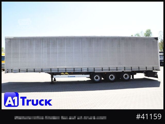 Открытый полуприцеп с тентом KRONE SD, Tautliner Mega, Liftachse, 4 x vorhanden