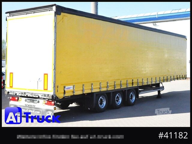 Atvira puspriekabė su tentu SCHMITZ SCB  24, Mega, Varios, Volumen, 1 Vorbesitzer