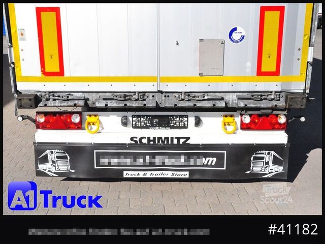 Atvira puspriekabė su tentu SCHMITZ SCB  24, Mega, Varios, Volumen, 1 Vorbesitzer
